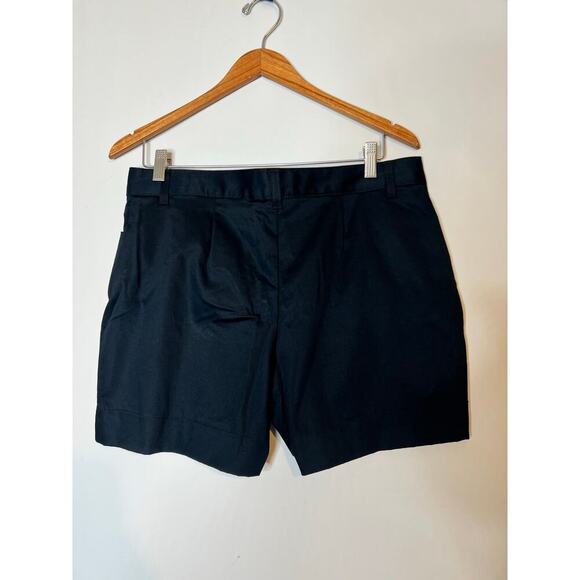 Ellen Tracy womens Size 8 Shorts Chino 5” Black Casual Beachy Preppy Academia - Picture 7 of 11